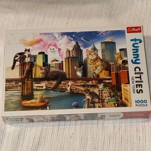 Trefl Funny Cities New York 1000 Piece Puzzle